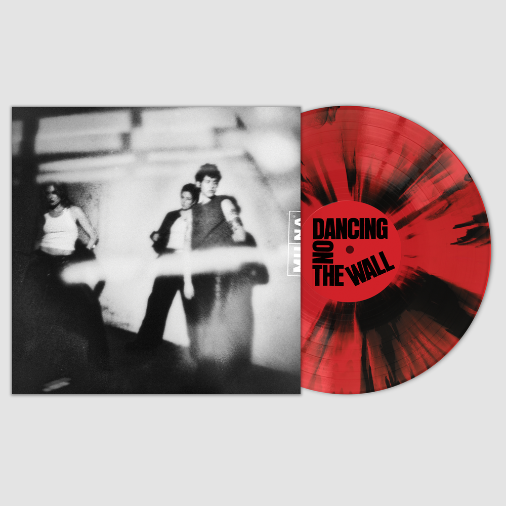 Dancing On The Wall- MUNA Red Vinyl LP with Black Splatter